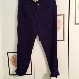 Dark Purple Madewell Skinny Jeans
