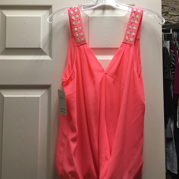 Chiffon tank top from local boutique