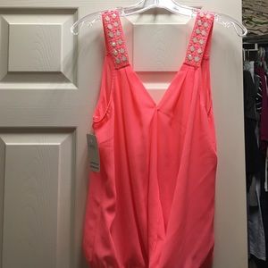 Chiffon tank top from local boutique