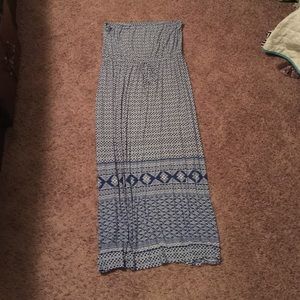 Strapless Maxi Dress