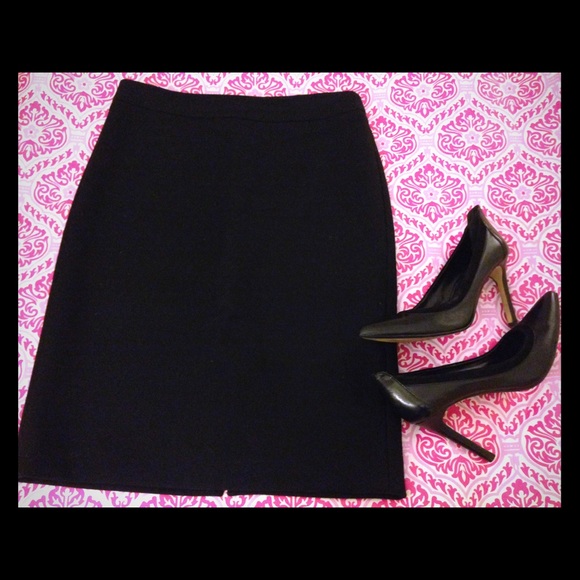 J. Crew No. 2 Pencil Skirt in black