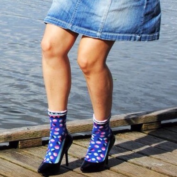 Peony and Moss Accessories - 🎉HP FASHION FAVES🎉 "HALF DOT CREW SOCKS"