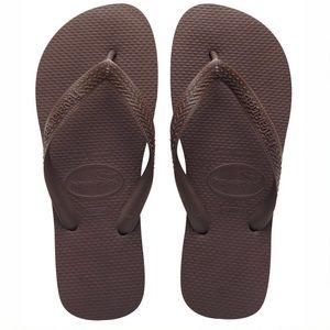 Havaianas Dark Brown Top Flip Flop Thong Sandal