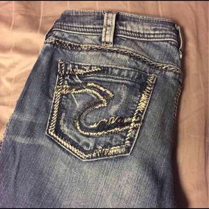 Silver Aiko Jeans