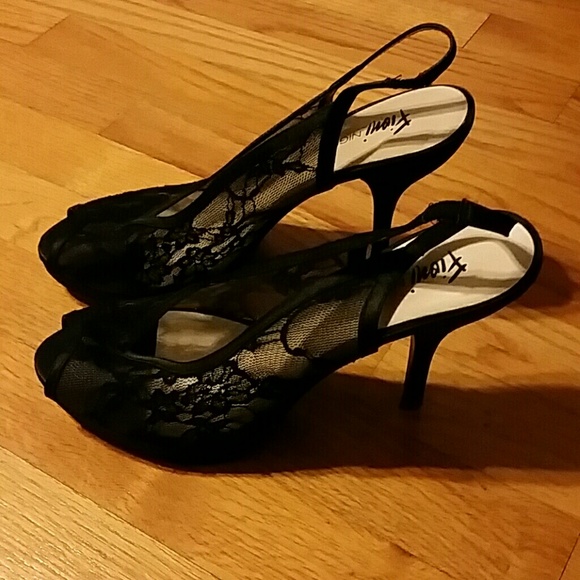 Lace heels