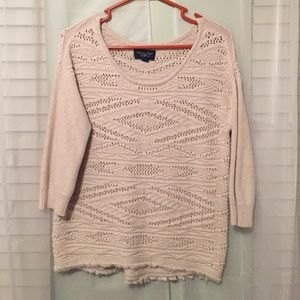 Cream sweater
