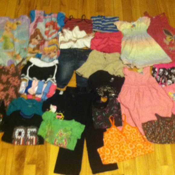 little girl clothing lot size 6 6t or youth 6