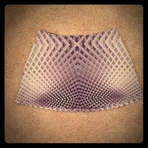 Optical illusion miniskirt