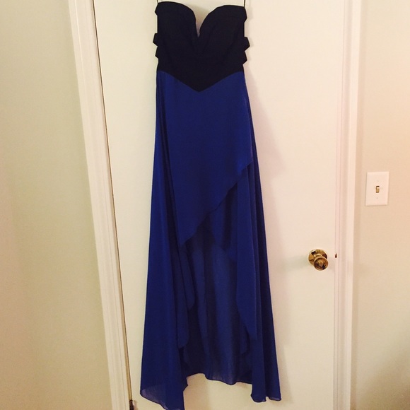 Strapless Highlow Dress