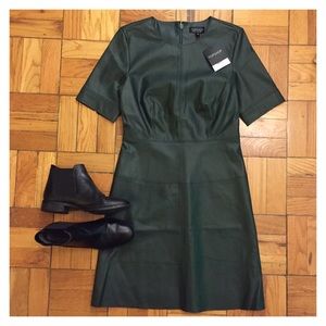 Topshop faux leather shift dress ✨Brand new!✨