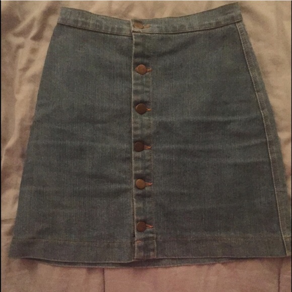 Button up skirt