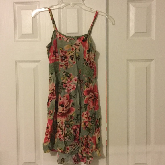 Asymmetrical Floral Sundress - Picture 2 of 3