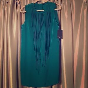 Zara fringe dress