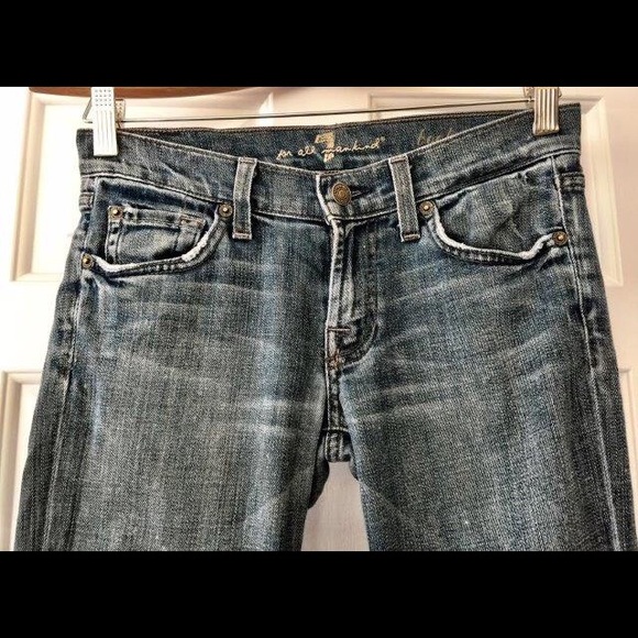 7 For All Man Kind boot cut jeans Size 25