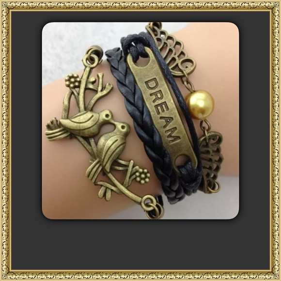 Jewelry - Braided Charm Bracelet NEW IN PACKAGE ✨