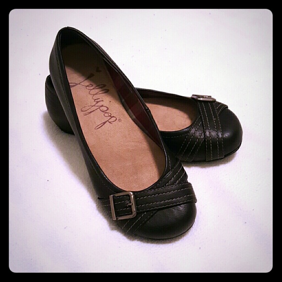 Jellypop Black Flats