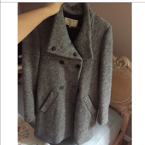 Gray Zara coat