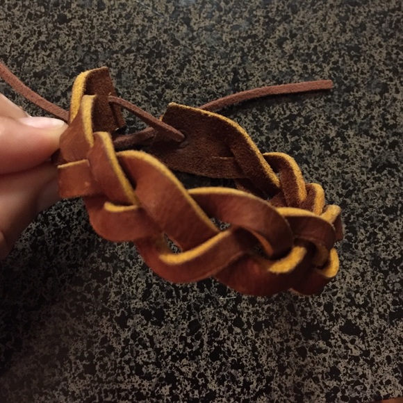Hand made leather bracelet ❤️