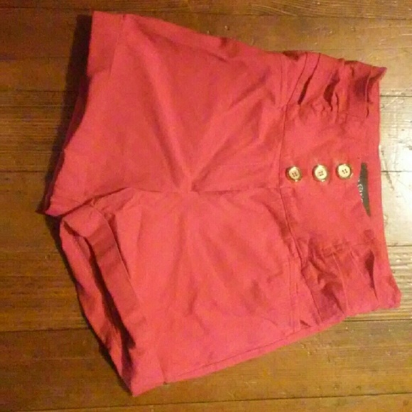 Pink highwasted shorts