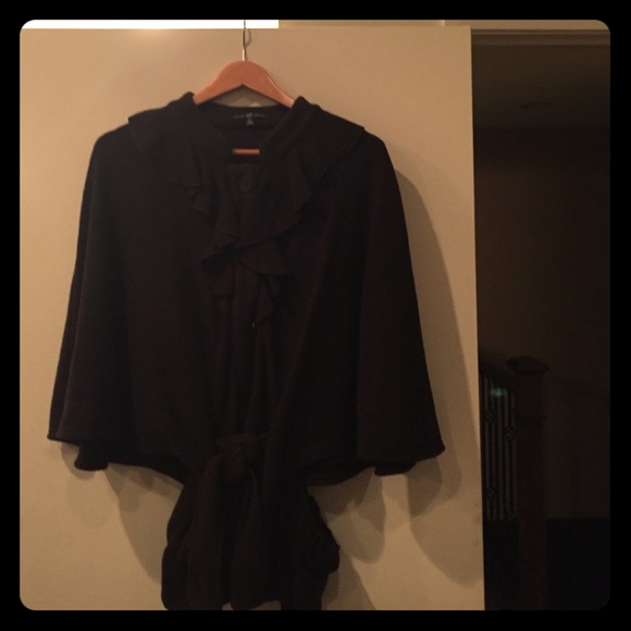 Gap Brown Sweater Chic Jacket