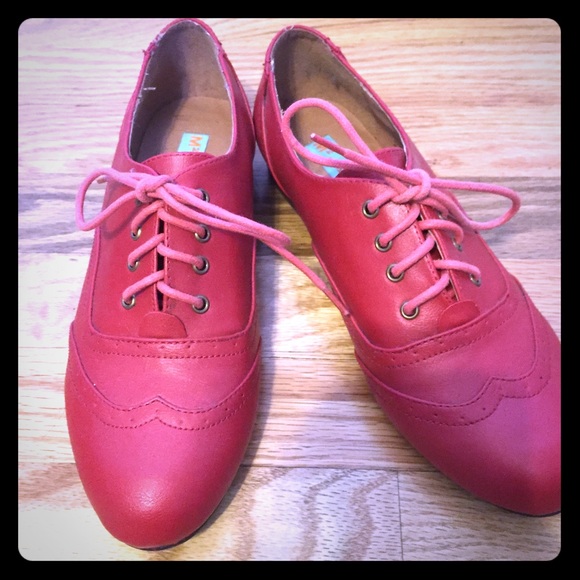 Miz mooz Red Oxfords