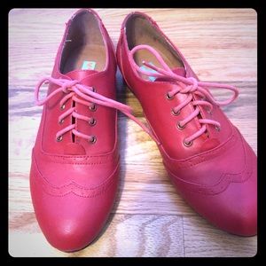 Miz mooz Red Oxfords