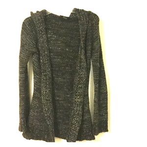 Knit Open-Front Sweater