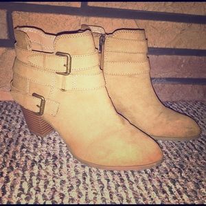 Express Buckle Ankle Boot