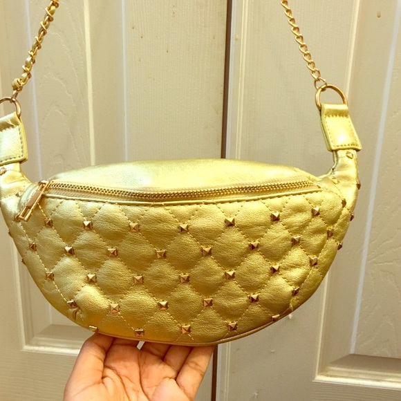 Gold studded Fannie pack