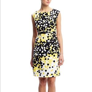 ⚡️NWT⚡️EMMA & MICHELE Polka Dot Sheath Dress