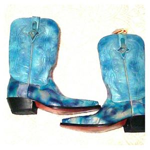 Brand New Leather Cowboy Boots