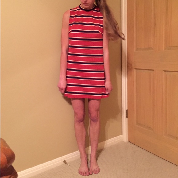 🚫SOLD🚫 Urban Outfitters Striped Mod Dress - Picture 3 of 4