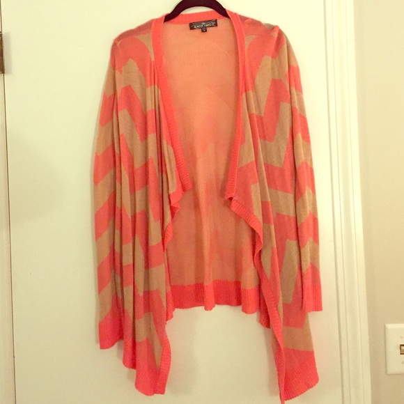 Pink cardigan