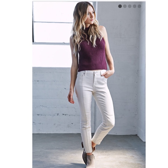 Kendall and Kylie White Denim