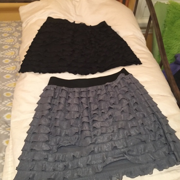 2 Ruffled Skirts