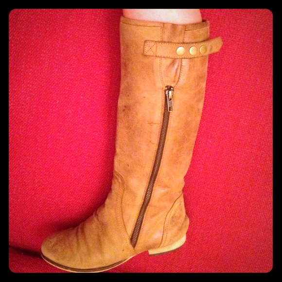 Diba leather boots