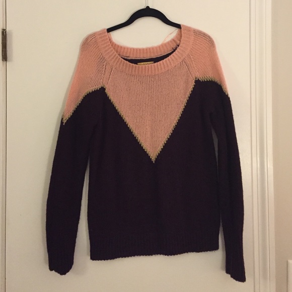 Pink and Purple Sweater