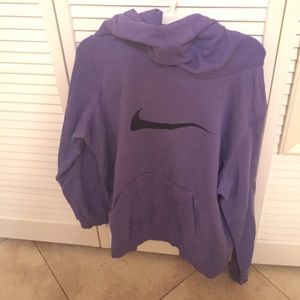Purple Nike Turtleneck Sweatshirt