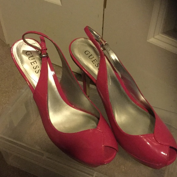Pink Guess Sandals