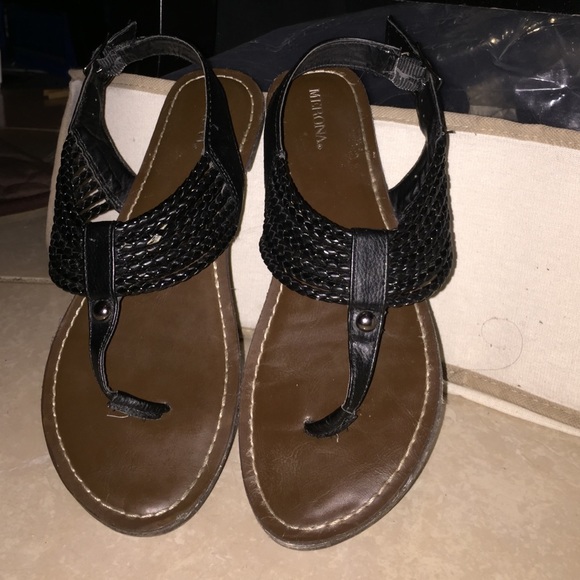 Black sandals from Merona