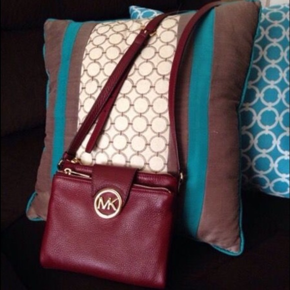 MK Leather Crossbody