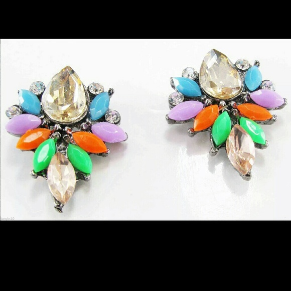 Firework earrings - Picture 2 of 2