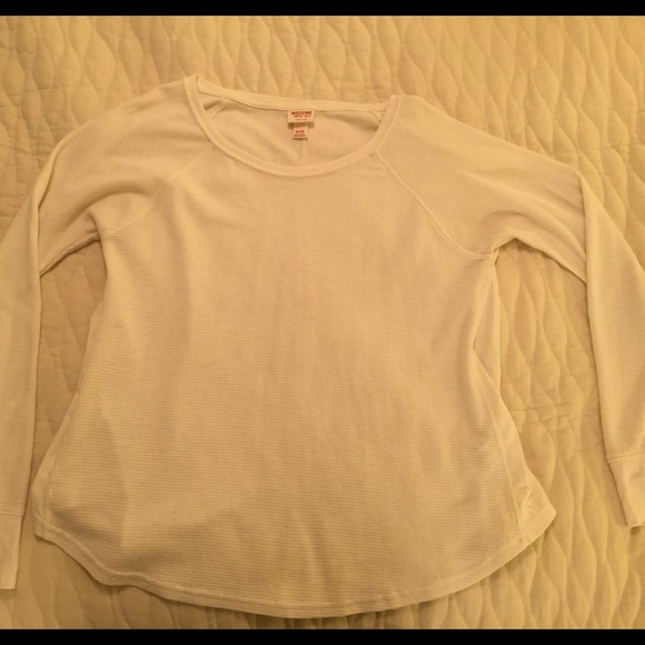 Long Sleeve Waffle Shirt