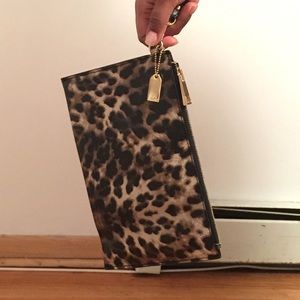 Leopard Aldo Wristlet