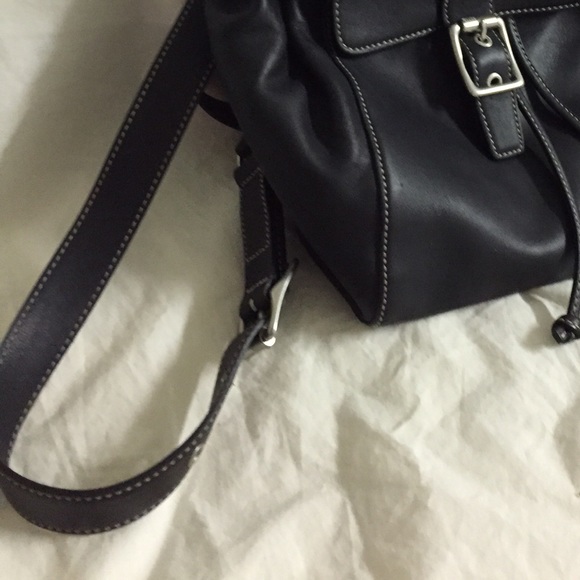 Coach Leather Backpack