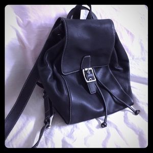 Coach Leather Backpack