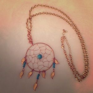 Dream catcher necklace