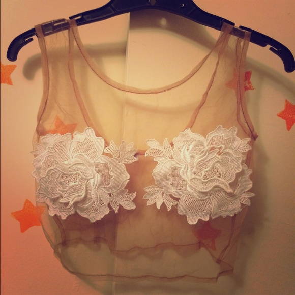 Floral crop top
