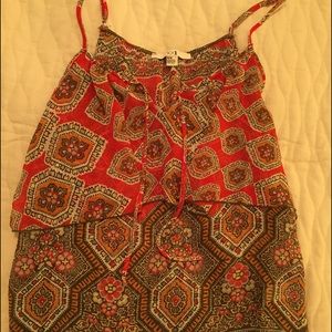 Forever 21 Printed Tank