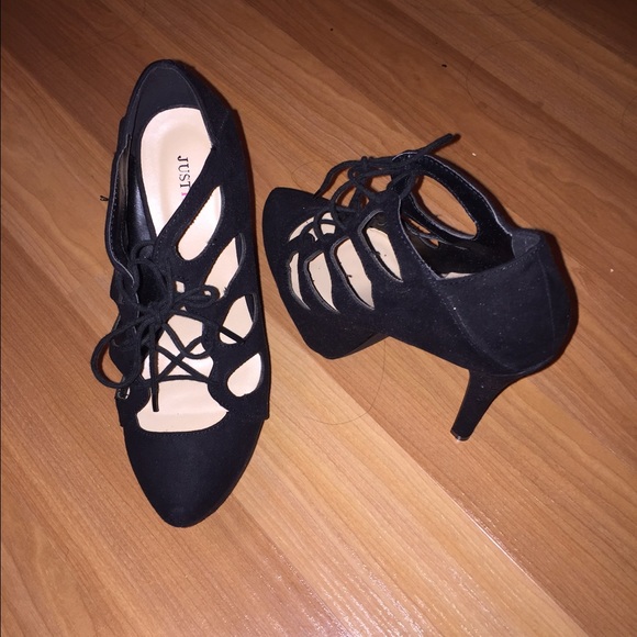 Black heels